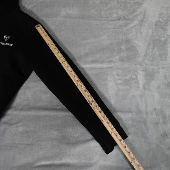 Sydney Jiu Jitsu Academy SJJA Sherpa Lined Hoodie Mens L Full Zip Logo Black - Picture 12 of 12